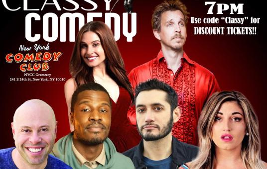 Classy Comedy Ft: Jon Fisch, Jason Salmon, Amanda Gail, Dan Perlman, Neko White, Sara Huntington