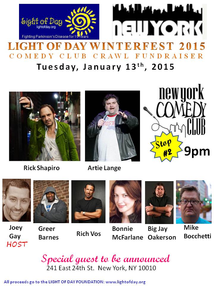 Light of Day Winterfest - SOLD OUT - New York Comedy Club
