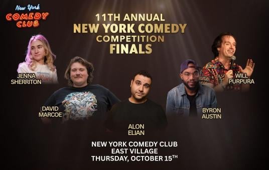 The 11th Annual NYCC Fall Invitational Comedy Competition FINALS