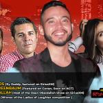 Harrison Greenbaum, Dean Obeidallah, Olga Namer, Ryan Dacalos