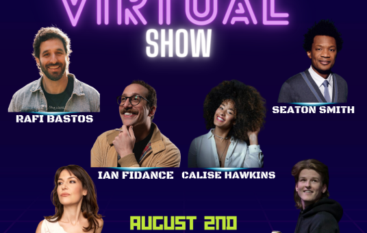 Virtual & In-Person Live Comedy ft. Rafi Bastos, Ian Fidance, Seaton Smith