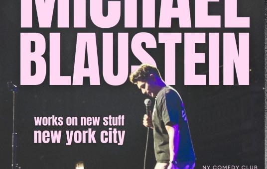 Michael Blaustein Works on New Stuff