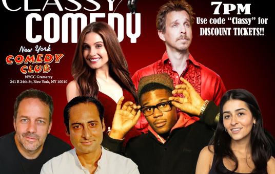 Classy Comedy ft. Tom Van Horn, Sandeep Sen, Daniela Mora, Jason Salmon