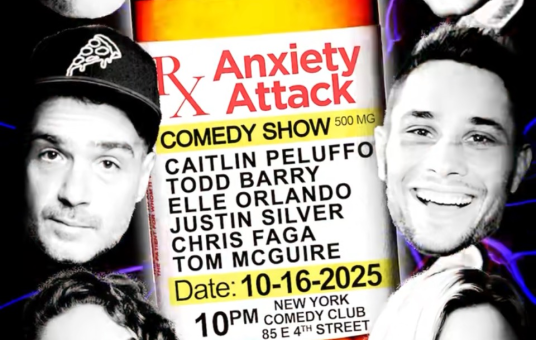 Anxiety Attack ft. Elle Orlando, Todd Barry, Caitlin Peluffo, Chris Faga, Justin Silver 