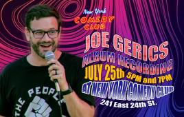 Joe Gerics Album Recording