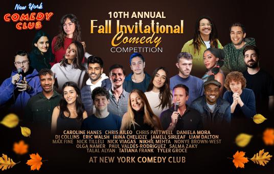 NYCC 10th Annual Fall Invitational Comedy Competition