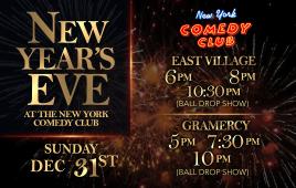 New Year's Eve at New York Comedy Club ft. Krystyna Hutchinson, Rell Battle, Eric Neumann, Ashley Austin Morris