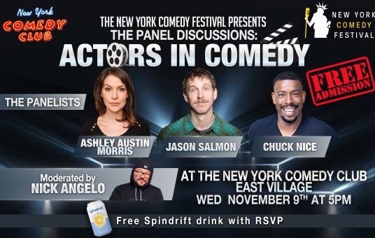 The New York Comedy Festival Presents the Panel Discussions: Actors in Comedy