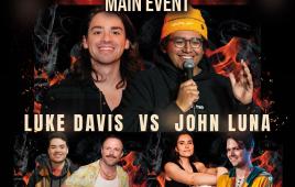 Roast Battle NYC Featuring: Luke Davis, John Luna, Diego Mata, Marty Cunnie, Claire Siemietkowski, Clay Horowitz