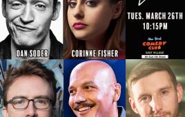 Stand-Up on the Spot with Jeremiah Watkins ft. Joe List, Corinne Fisher, Dan Soder, Luis J Gomez
