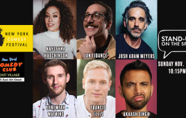 Stand-Up On The Spot w/ Jeremiah Watkins, Akaash Singh, Francis Ellis, Krystyna Hutchinson, Ian Fidance & Josh Adam Meyers as Presented by The New York Comedy Festival  