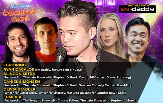 Matinee w/ Rydaddy Ft: Daniel Simonsen, Olivia Stadler, Alingon Mitra, Fumi Abe, Ryan Dacalos