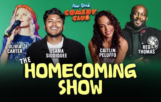 NYCC Presents: The Homecoming Show with Usama Siddiquee, Reg Thomas, Caitlin Peluffo, Olivia Carter