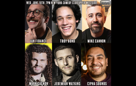 Stand Up On The Spot with Ian Fidance, Troy Bond, Cipha Sounds, Mike Cannon, Jeremiah Watkins , Mark Gagnon + Surprise Guests