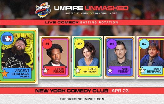 Vinny "The Dancing Ump" Chapman ft: Mike Feeney, Matt Benjamin, Chris Renois, Sara Huntington