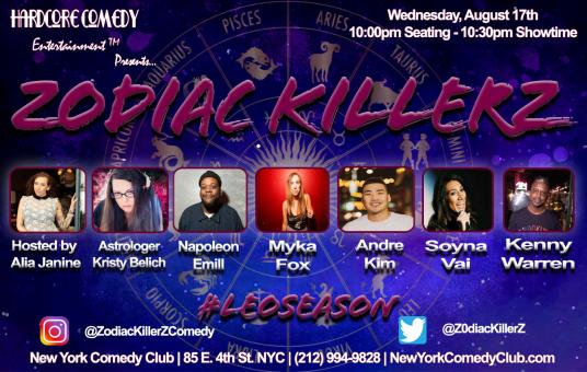 Zodiac Killerz ft. Napoleon Emill, Myka Fox, Alia Janine