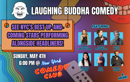 Laughing Buddha Comedy ft: Alingon Mitra, Ben Gold, Sarah Carson Ford, Daryn Passarello, David Mills, Tanner Simon