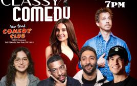 Classy Comedy ft: Chuck Nice, Ted Jones, Jason Salmon, Amy Cardinale
