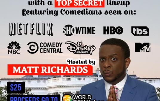 Comedy Marathon for Federal Workers hosted by Matt Richards