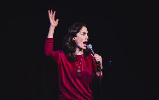 Erin Foley Album Recording of "Deep Dive"