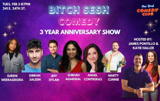 Bitch Sesh ft: Subhah Agarwal, Gibran Saleem, Katie Haller, Sureni Weerasekera, Angel Contreras, Jeff Dylan, Marty Cunnie