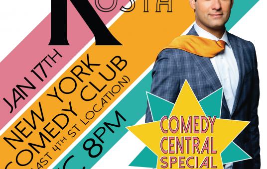 Michael Kosta's Comedy Central Taping