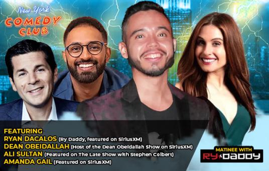Matinee with Ry Daddy ft: Dean Obeidallah, Ali Sultan. Amanda Gail, Ryan Dacalos