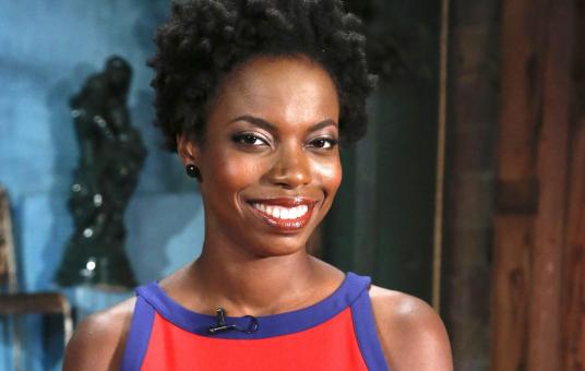 Adrienne Iapalucci, Mike Recine, SNL's Sasheer Zamata