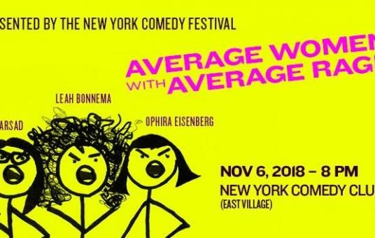 NYCF Presents Average Women with Average Rage