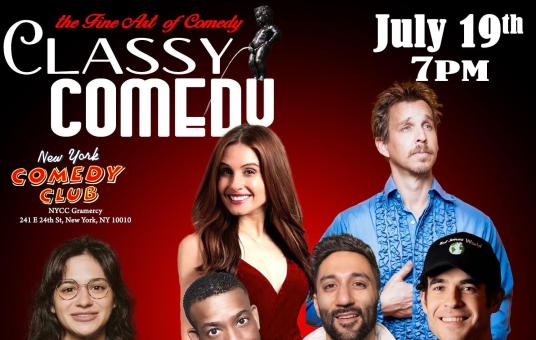 Classy Comedy ft: Chuck Nice, Ted Jones, Jason Salmon, Amy Cardinale