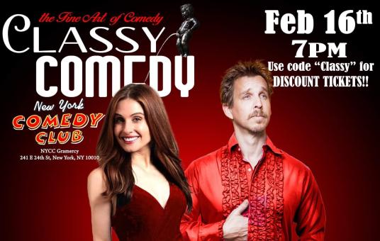 Classy Comedy Night ft. Judy Gold, Jason Salmon, Amanda Gail, Gina Brillon, Mary Santora