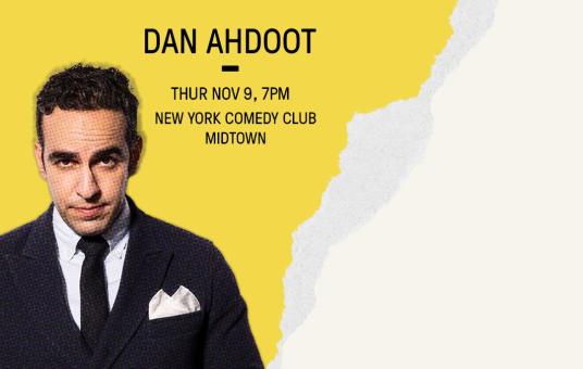 Dan Ahdoot Presented by the New York Comedy Festival