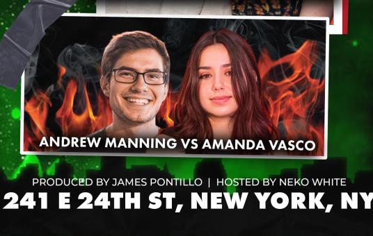 Roast Battle NYC ft. Neko White. MAIN EVENT: Amanda Vasco VS Andrew Manning