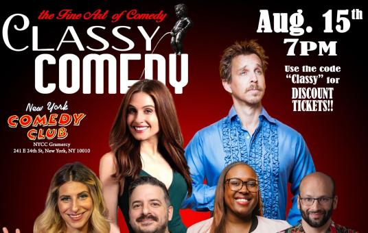 Classy Comedy w/ Jason Salmon & Amanda Gail ft: Mia Jackson, Greg Stone, Dan Goodman, Chanel Omari