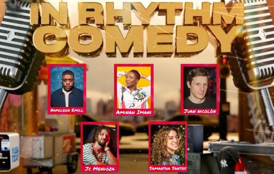 In Rhythm Comedy ft: Aminah Imani, Juan Nicolon, JC Mendoza, Napoleon Emill