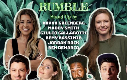 RUMBLE ft: Rayna Greenberg, Maddy Smith, Jordan Rock, Giulio Gallarotti, Ben DeMarco, Remy Kassimir