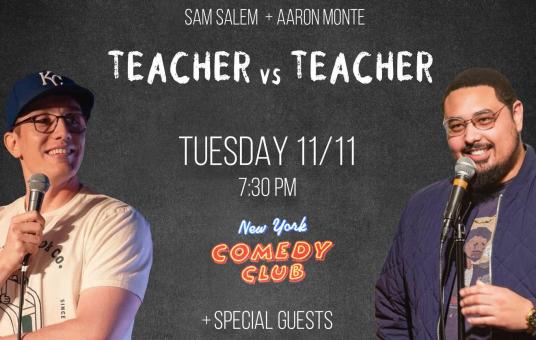 Teacher v Teacher Presented by the New York Comedy Festival