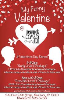 My Funny Valentine - After Midnight Show New York Comedy Club, New York, NY
