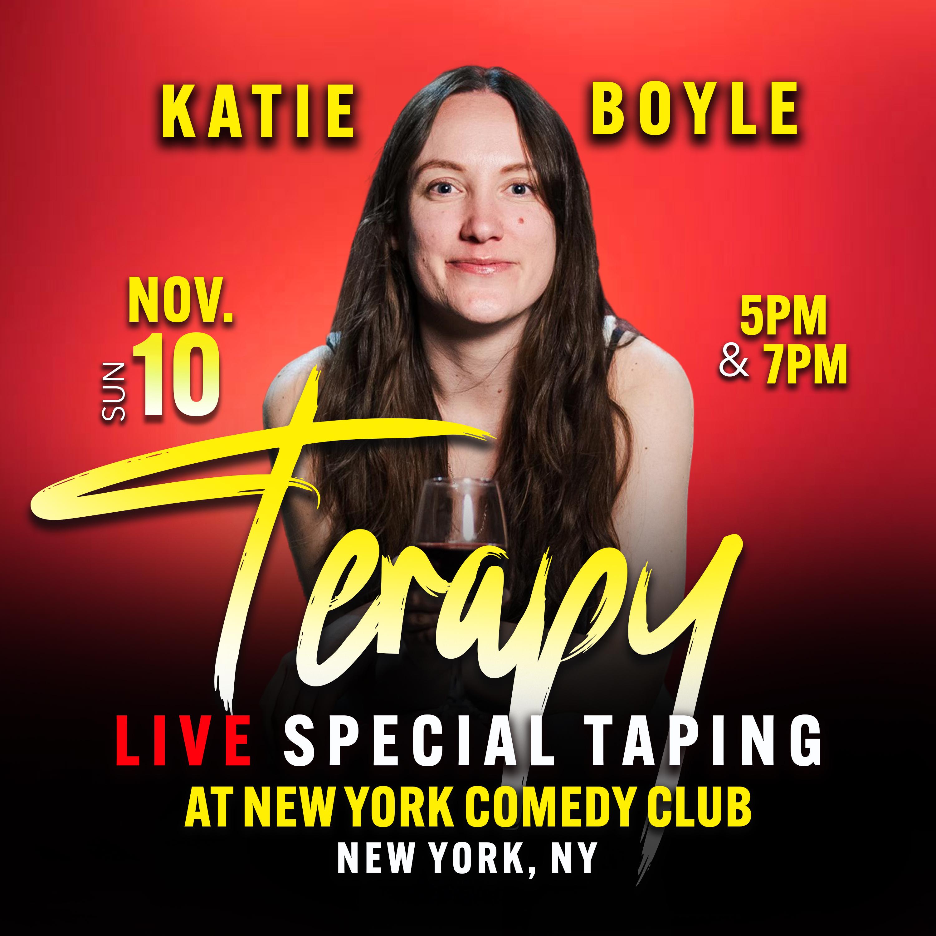 Katie Boyle: Terapy (Live Special Taping!) Presented by the New York Comedy Festival